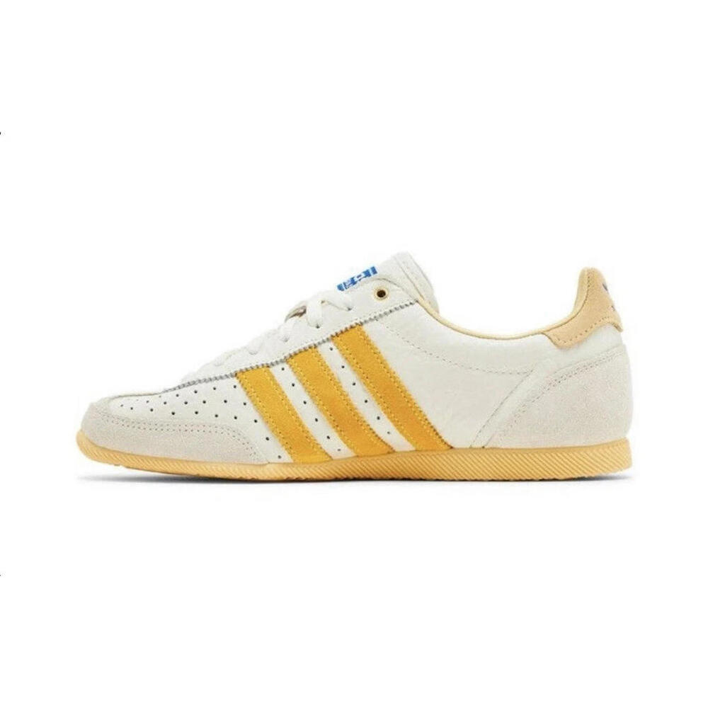 adidas Japan Off White Spark Yellow Cream Beige Womens IG2011 Size 5.5 NEW - Picture 2 of 5